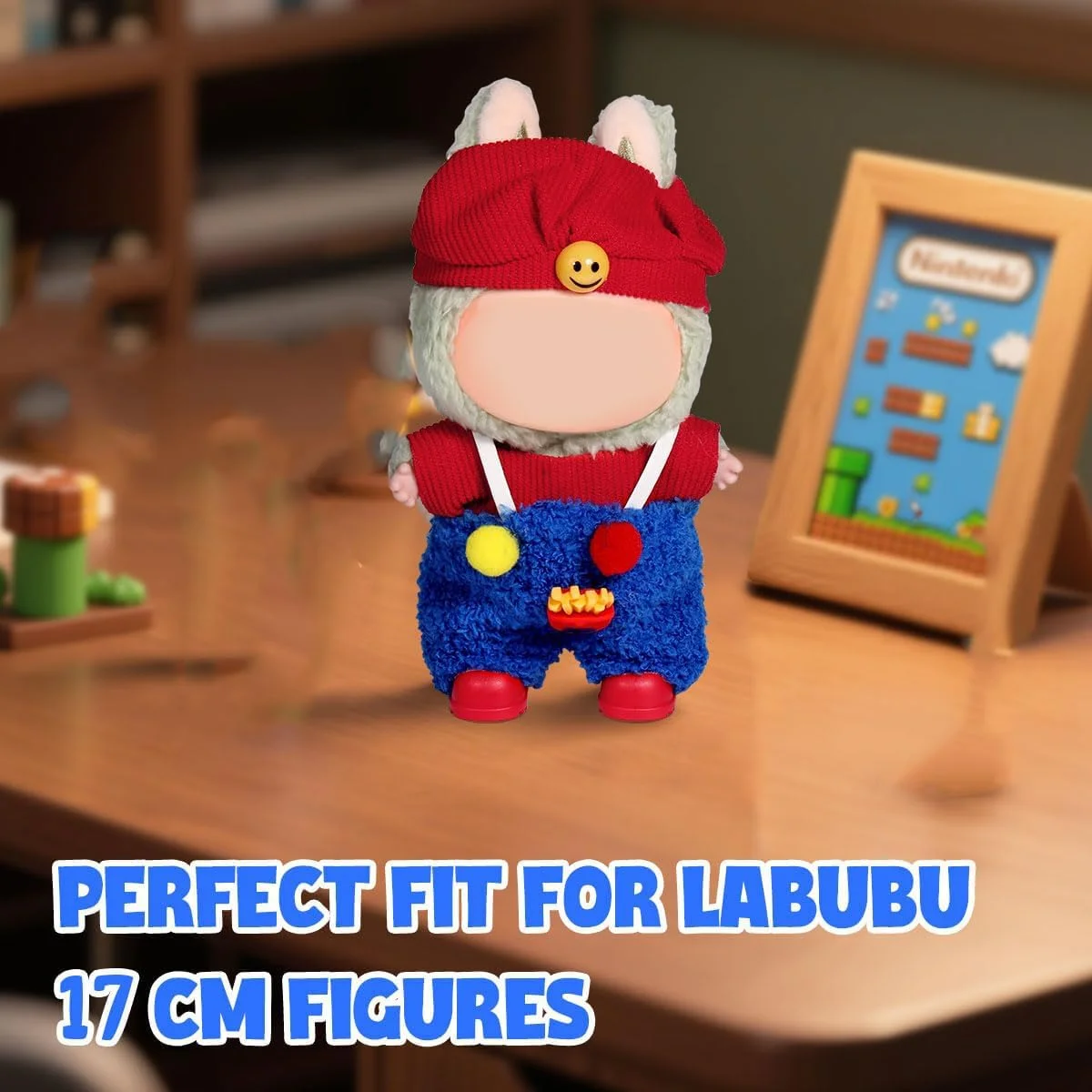 ست لباس بافتنی دستساز KASTWAVE برای عروسکهای لابوبو 17 سانتیمتری، شامل 3 تکه تاپ، دامن سرهمی و کلاه، لباس شیک و غیررسمی برای کلکسیونرها و کودکان ست لباس بافتنی دستساز KASTWAVE برای عروسکهای لابوبو 17 سانتیمتری، شامل 3 تکه تاپ، دامن سرهمی و کلاه، لباس شیک و غیررسمی برای کلکسیونرها و کودکان