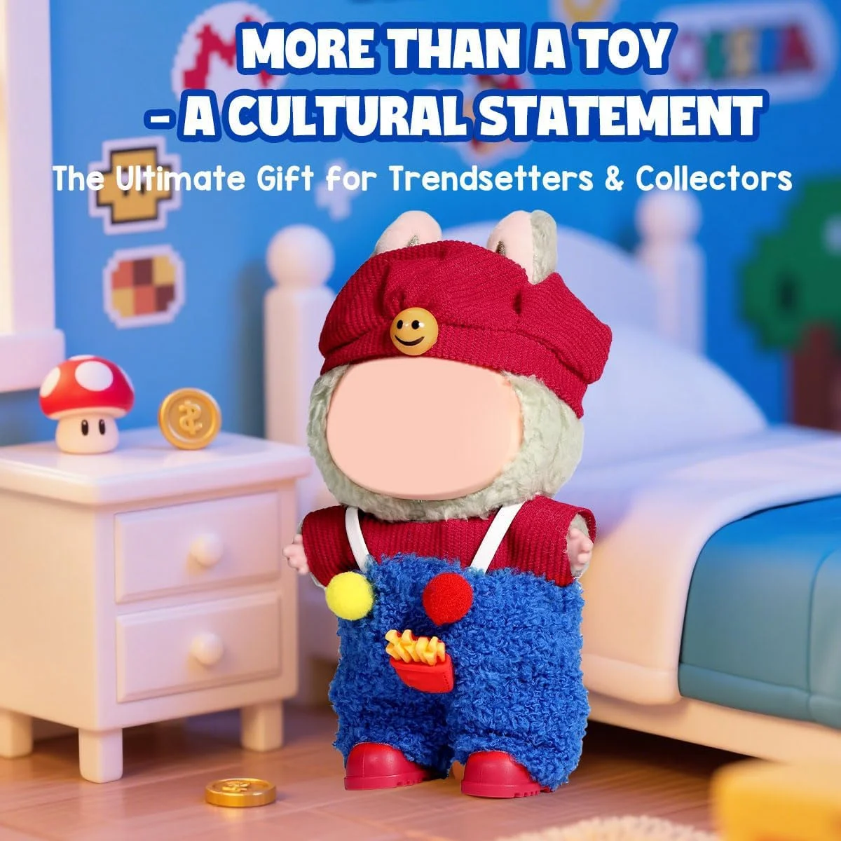 ست لباس بافتنی دستساز KASTWAVE برای عروسکهای لابوبو 17 سانتیمتری، شامل 3 تکه تاپ، دامن سرهمی و کلاه، لباس شیک و غیررسمی برای کلکسیونرها و کودکان ست لباس بافتنی دستساز KASTWAVE برای عروسکهای لابوبو 17 سانتیمتری، شامل 3 تکه تاپ، دامن سرهمی و کلاه، لباس شیک و غیررسمی برای کلکسیونرها و کودکان