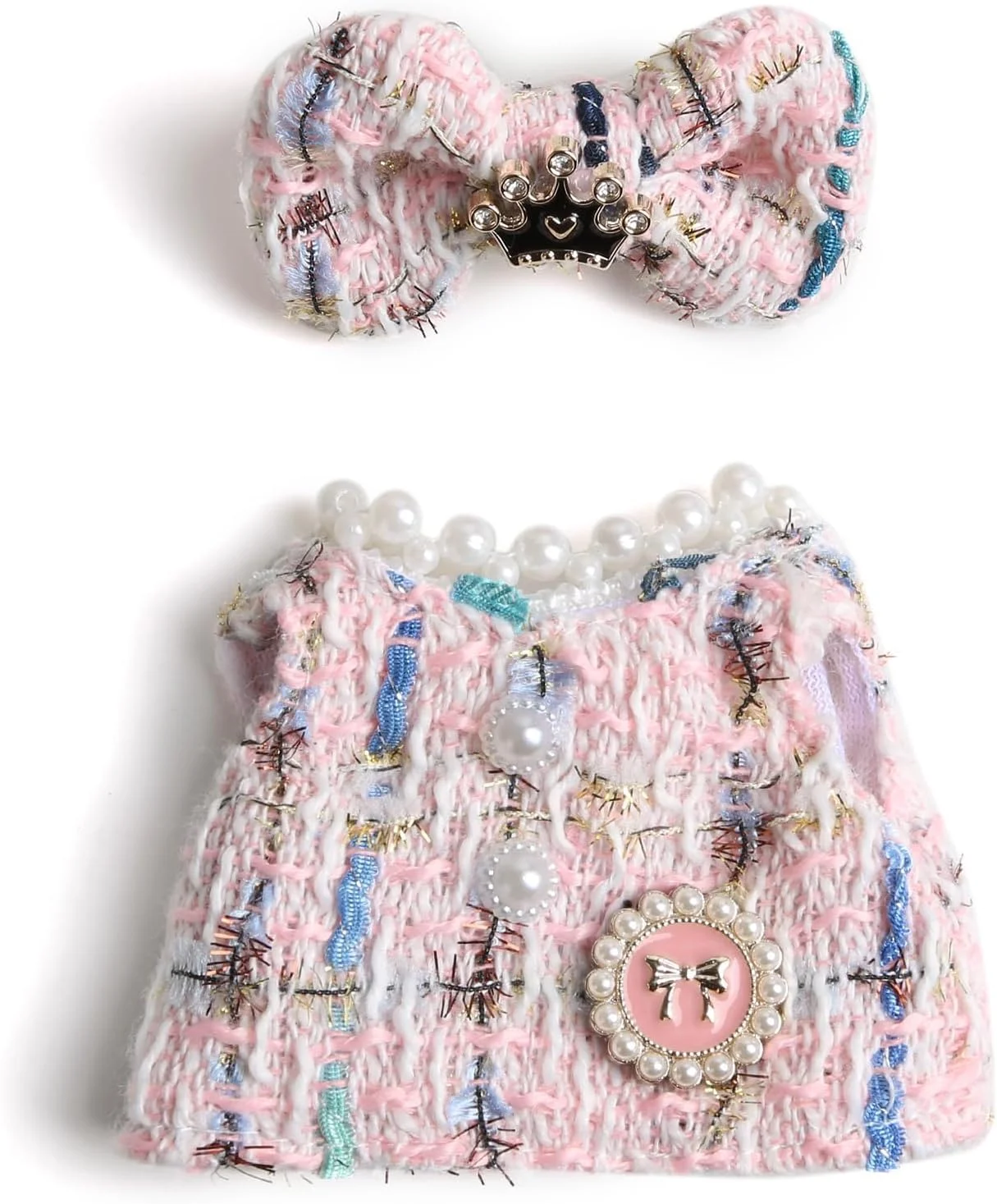 لباس های شیک برای لابوبو، ست لباس عروسک 17 سانتی متری، پیراهن توئید چهارخانه صورتی + پاپیون صورتی، طراحی شده برای لباس های لابوبو، لباس برای عروسک های 17 سانتی متری شما (بدون عروسک) لباس های شیک برای لابوبو، ست لباس عروسک 17 سانتی متری، پیراهن توئید چهارخانه صورتی + پاپیون صورتی، طراحی شده برای لباس های لابوبو، لباس برای عروسک های 17 سانتی متری شما (بدون عروسک)