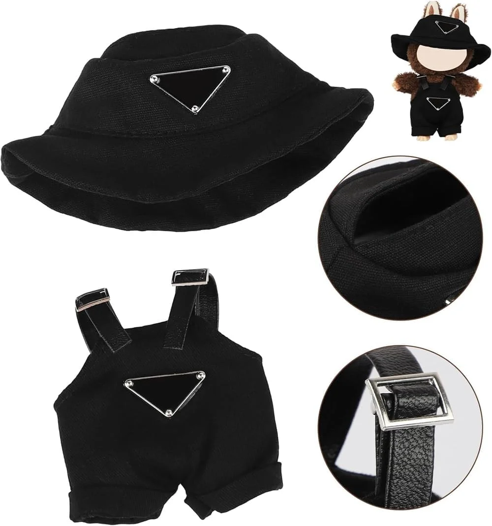 ست لباس 17 سانتیمتری برای لابوبو - لباس با تم آب KASTWAVE برای جعبه کور لابوبو، برای مجموعههای لابوبو Have a Seat، لوازم جانبی عروسک زیبا، مشکی ست لباس 17 سانتیمتری برای لابوبو - لباس با تم آب KASTWAVE برای جعبه کور لابوبو، برای مجموعههای لابوبو Have a Seat، لوازم جانبی عروسک زیبا، مشکی