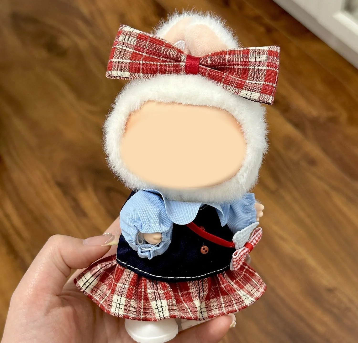 ست لباس 17 سانتی‌متری (بدون عروسک)، لباس‌های عروسکی ناز 6.7 اینچی مناسب برای لوازم جانبی عروسک‌ها، لباس‌های ناز برای لباس پوشیدن با سبک منحصر به فرد، طراحی شده برای لباس‌های لابوبو