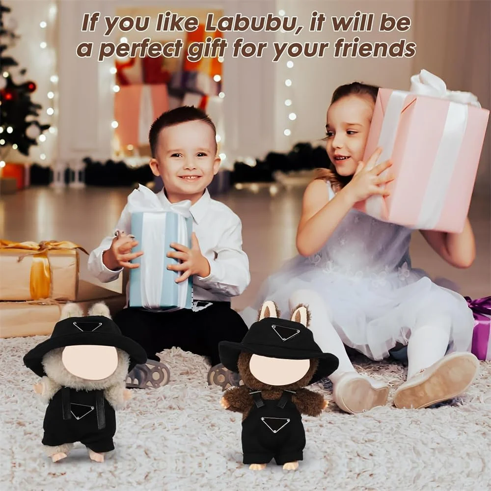 ست لباس 17 سانتیمتری برای لابوبو - لباس با تم آب KASTWAVE برای جعبه کور لابوبو، برای مجموعههای لابوبو Have a Seat، لوازم جانبی عروسک زیبا، مشکی ست لباس 17 سانتیمتری برای لابوبو - لباس با تم آب KASTWAVE برای جعبه کور لابوبو، برای مجموعههای لابوبو Have a Seat، لوازم جانبی عروسک زیبا، مشکی