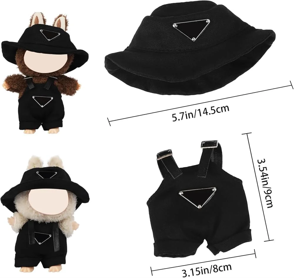 ست لباس 17 سانتیمتری برای لابوبو - لباس با تم آب KASTWAVE برای جعبه کور لابوبو، برای مجموعههای لابوبو Have a Seat، لوازم جانبی عروسک زیبا، مشکی ست لباس 17 سانتیمتری برای لابوبو - لباس با تم آب KASTWAVE برای جعبه کور لابوبو، برای مجموعههای لابوبو Have a Seat، لوازم جانبی عروسک زیبا، مشکی