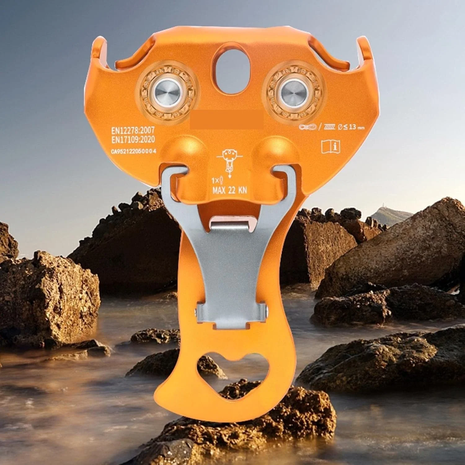 قرقره دوبل سرعت سیم بکسل صخره نوردی SEMONE برای بالابر، کشش و اتصال در سفرهای خارج از منزل