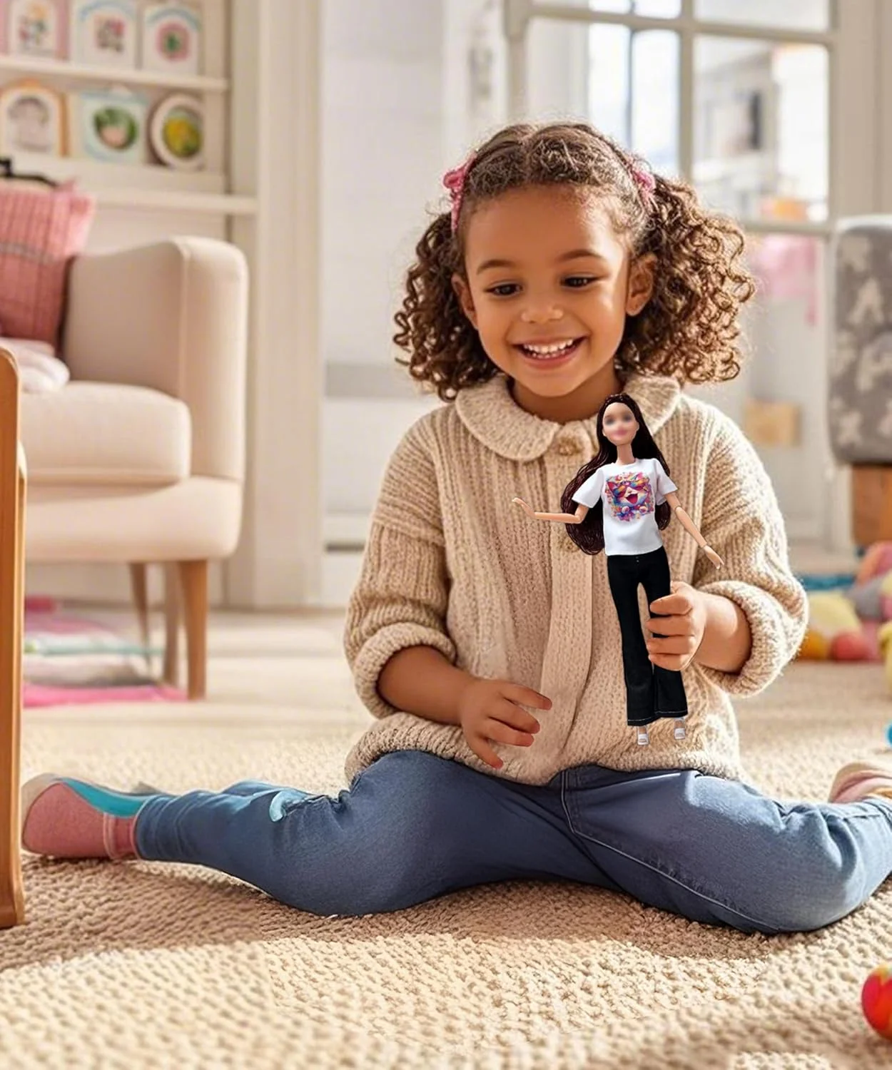 والنبایلی 15 تکه لباس و لوازم جانبی مد عروسک، ست لباس عروسک 30 سانتی متری شامل 2 جفت لباس، 2 جفت کفش، 2 جفت شلوار، 1 ست لوازم جانبی حیوانات خانگی برای عروسک های دخترانه و پسرانه 11.5 اینچی