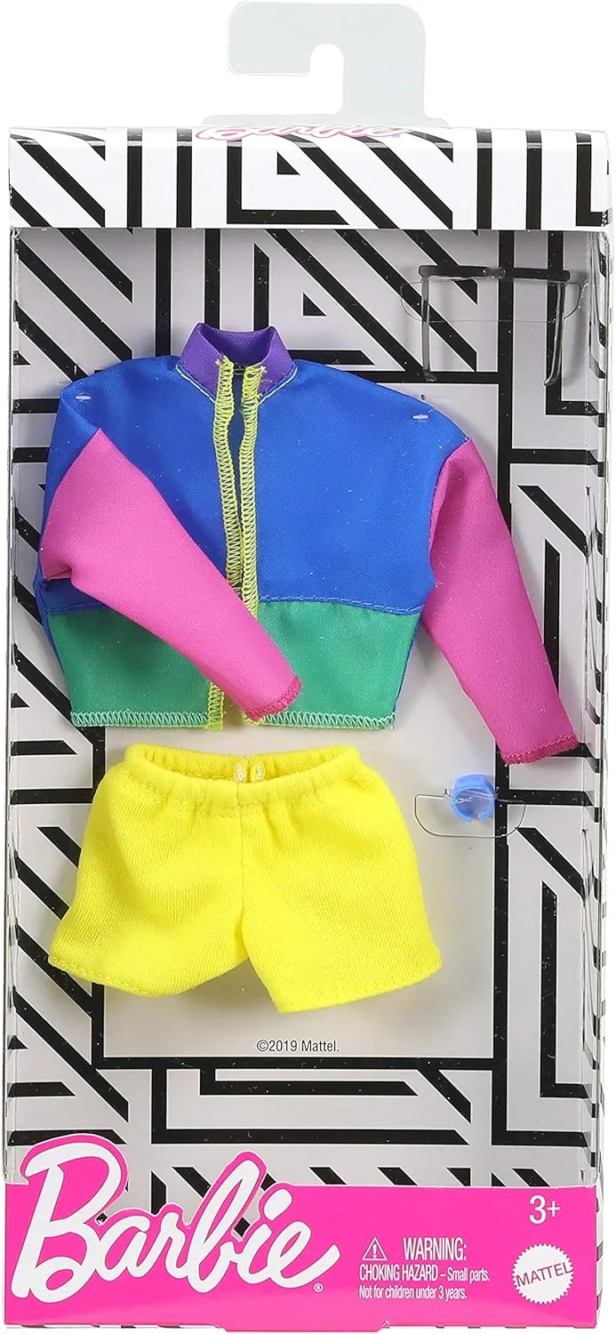 ست بلوز و شورت باربی متل مدل GHW88 | لباس مد عروسک