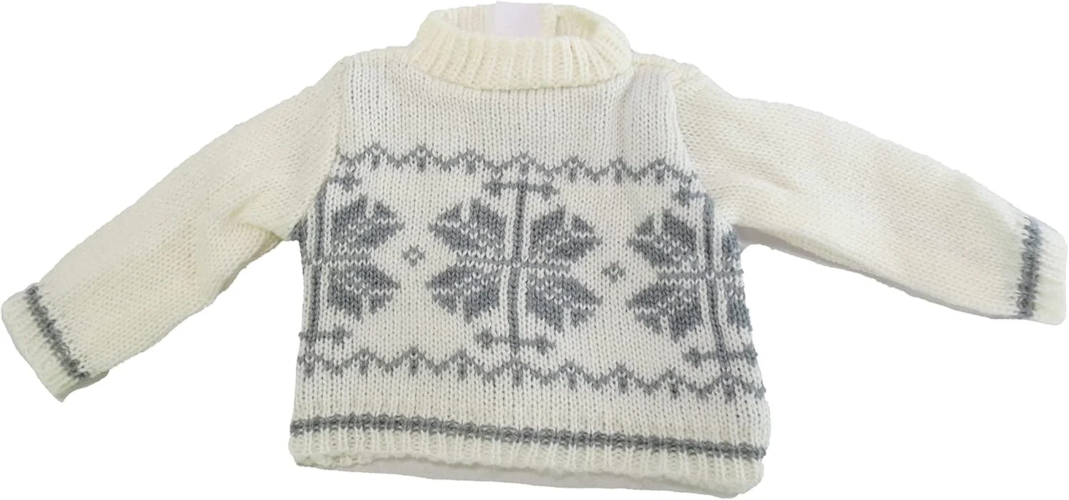 ست ژاکت زمستانی خاکستری پسرانه American Fashion World برای عروسک های 18 اینچی | 4 تکه | کیفیت عالی و طراحی مد روز | لباس عروسک | مد لباس برای عروسک ها برای مارک های محبوب