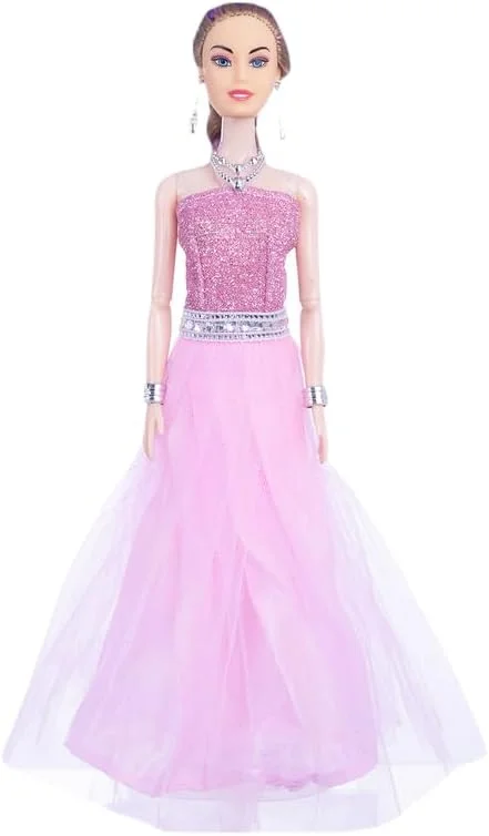 ست عروسک لباس های مد روز رامسون ایندیا با دست ها، آرنج ها، زانوها و پاهای تاشو برای دختران، بازی تخیلی، هدیه ایمن و سرگرم کننده برای کودکان، ایده آل برای زمان بازی