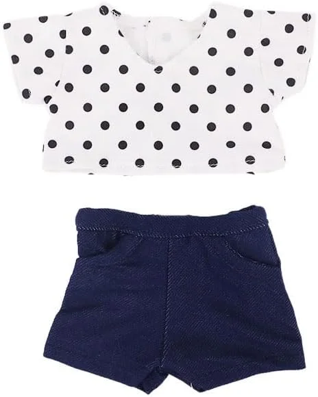 ست اسباب بازی چمدان مسافرتی 18 اینچی Sunportzida به همراه لباس عروسک شامل کفش، جوراب، عینک آفتابی، دوربین، کامپیوتر، لپ تاپ، تبلت، تلفن و کیف