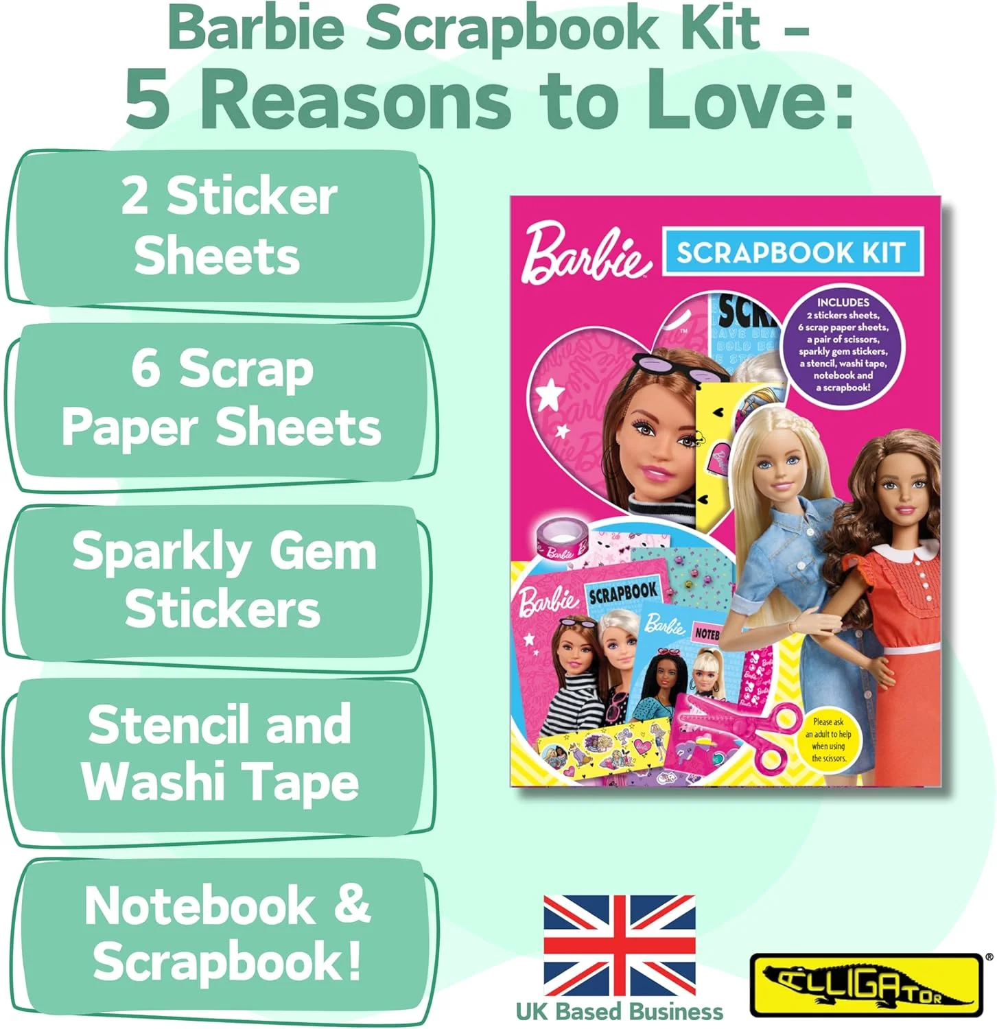 ست دفترچه خاطرات باربی