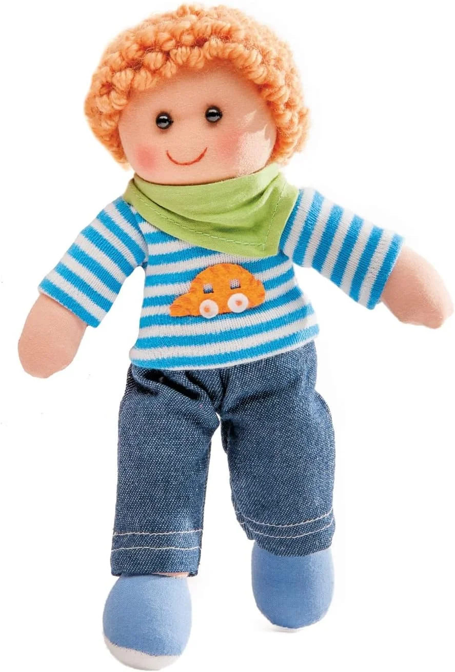 لباس جین راه راه عروسک مینیاتوری Heless 9315