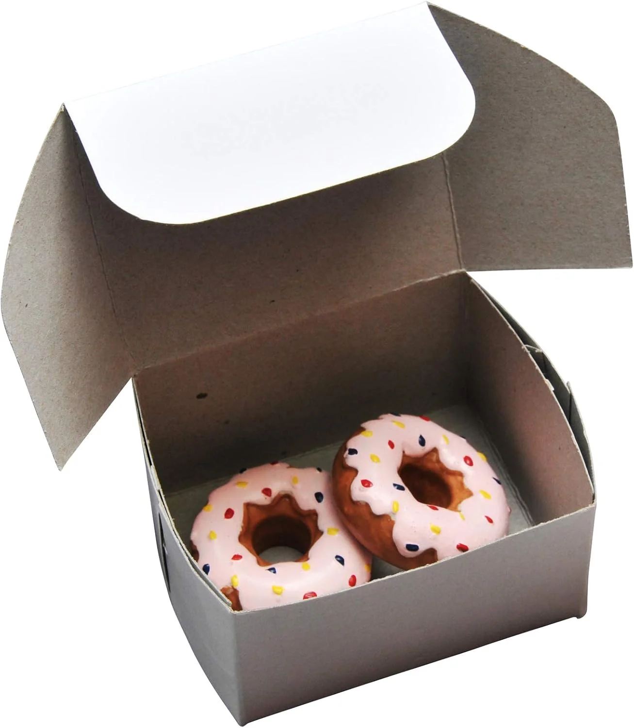 مجموعه نانوایی Queen's Treasures، دونات های توت فرنگی با روکش فراستینگ برای مبلمان عروسک 18 اینچی American Girl و لوازم جانبی غذای بازی