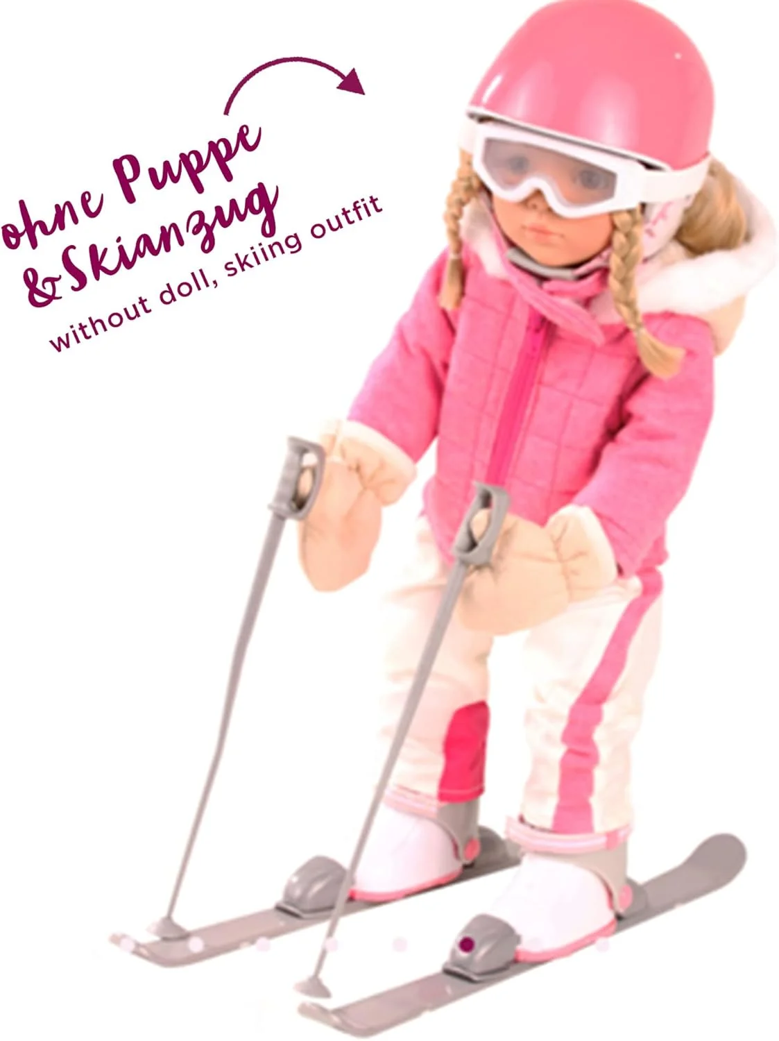 ست اسکی عروسک گوتز مدل 3402316 سایز XL - مجموعه لوازم جانبی عروسک - مناسب برای عروسک های ایستاده سایز XL (45 - 50 سانتی متر) - گروه سنی مناسب 3 سال به بالا ست اسکی عروسک گوتز مدل 3402316 سایز XL - مجموعه لوازم جانبی عروسک - مناسب برای عروسک های ایستاده سایز XL (45 - 50 سانتی متر) - گروه سنی مناسب 3 سال به بالا