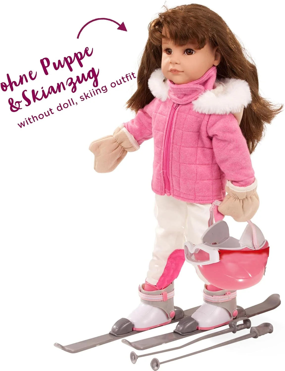 ست اسکی عروسک گوتز مدل 3402316 سایز XL - مجموعه لوازم جانبی عروسک - مناسب برای عروسک های ایستاده سایز XL (45 - 50 سانتی متر) - گروه سنی مناسب 3 سال به بالا ست اسکی عروسک گوتز مدل 3402316 سایز XL - مجموعه لوازم جانبی عروسک - مناسب برای عروسک های ایستاده سایز XL (45 - 50 سانتی متر) - گروه سنی مناسب 3 سال به بالا