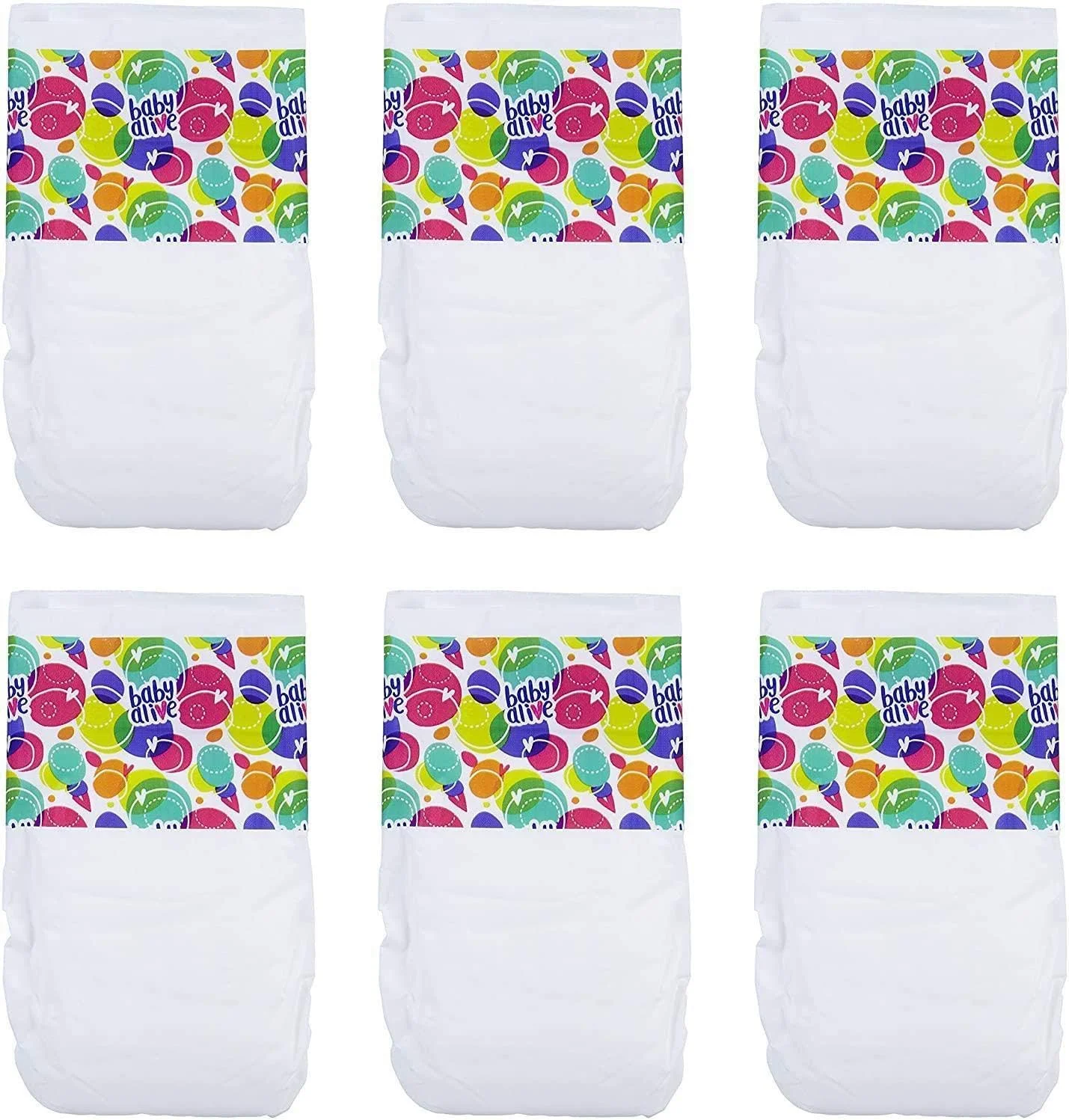 پک پوشک بیبی آلیو (6 عددی)