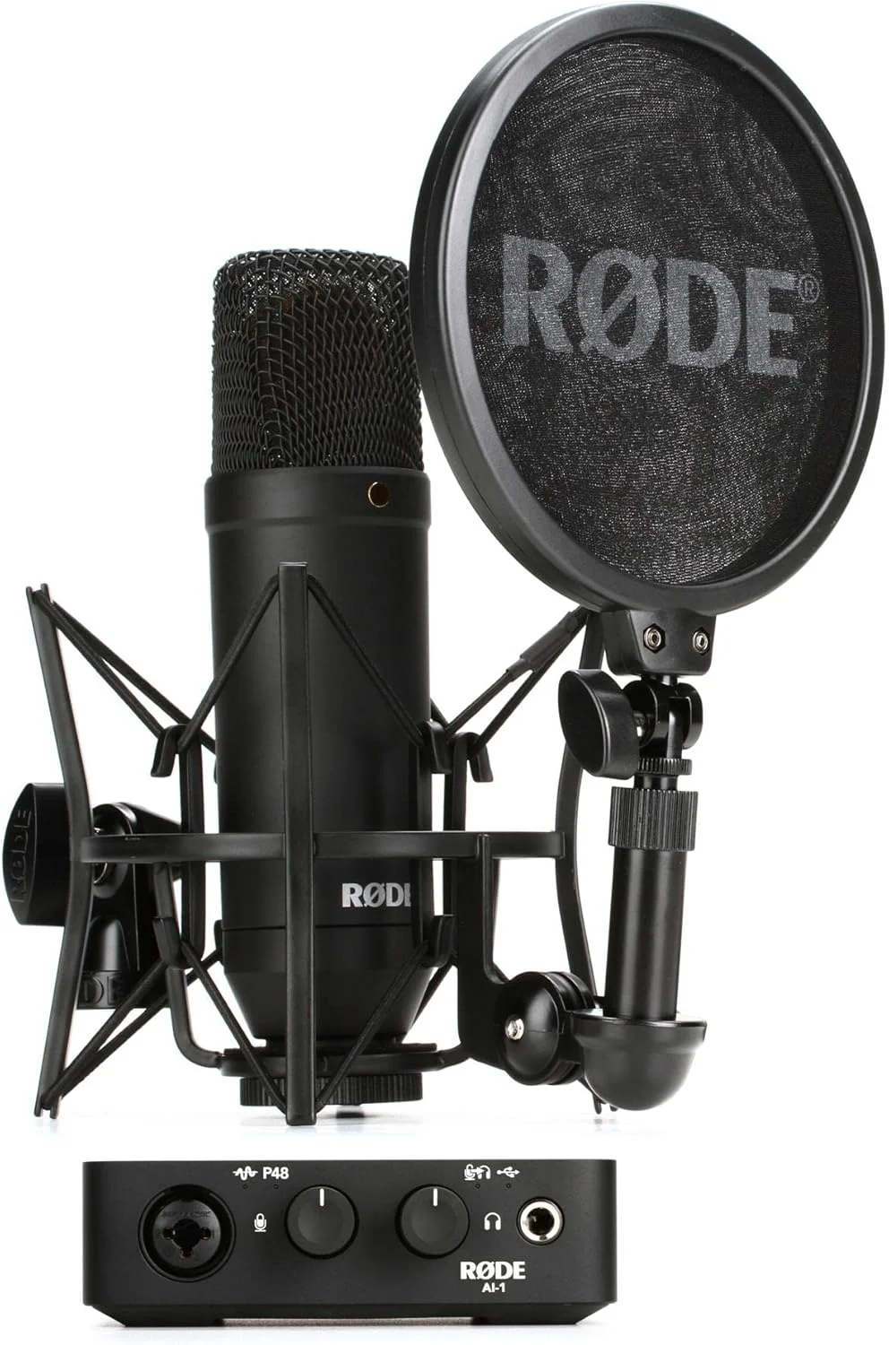 کیت استودیویی کامل Rode شامل میکروفون NT1 و کارت صدای AI-1