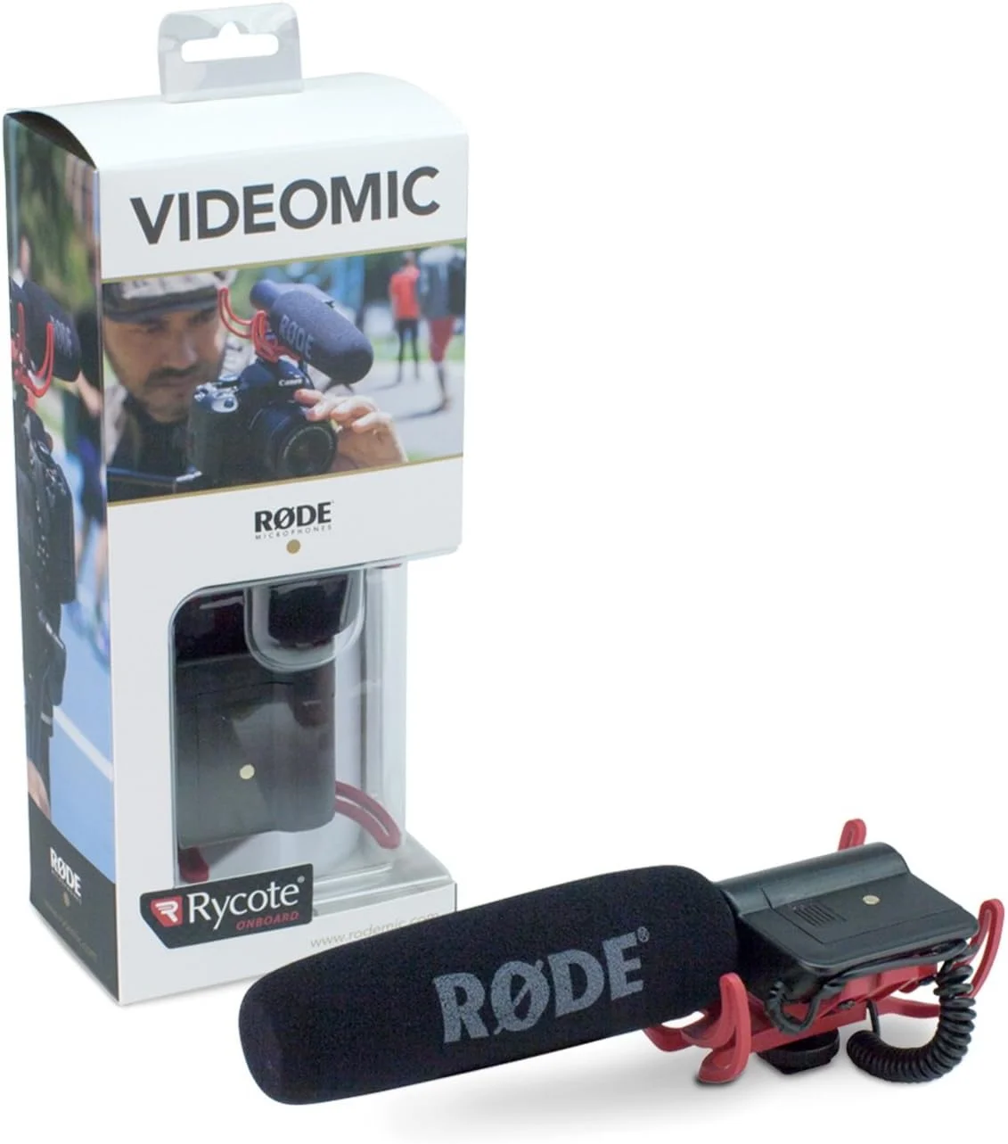 پک میکروفون Rode VideoMic با پایه Rycote Lyre، بوم پل، آداپتور پیچی و کابل افزایش طول