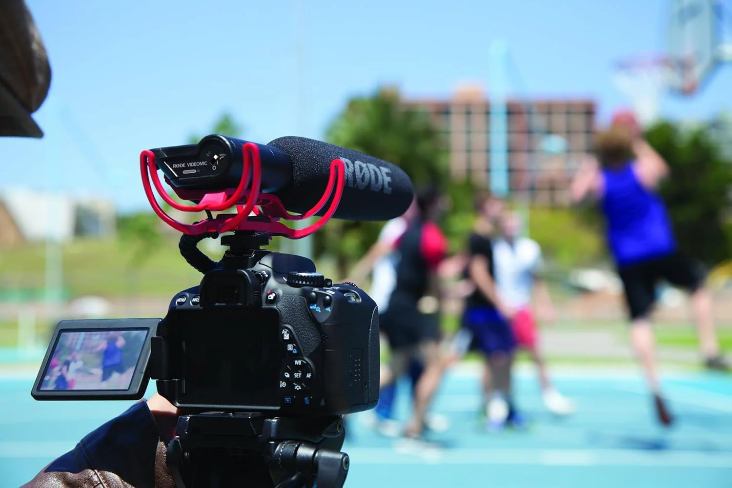 پک میکروفون Rode VideoMic با پایه Rycote Lyre، بوم پل، آداپتور پیچی و کابل افزایش طول