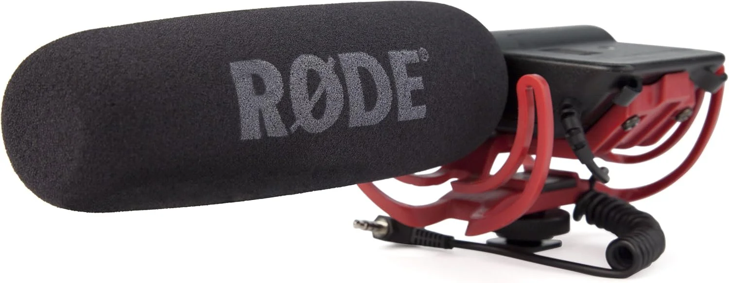 پک میکروفون Rode VideoMic با پایه Rycote Lyre، بوم پل، آداپتور پیچی و کابل افزایش طول