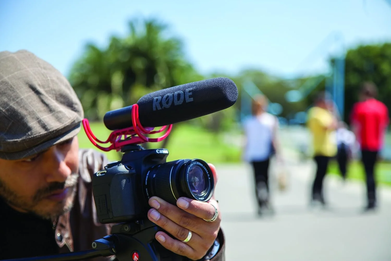 پک میکروفون Rode VideoMic با پایه Rycote Lyre، بوم پل، آداپتور پیچی و کابل افزایش طول