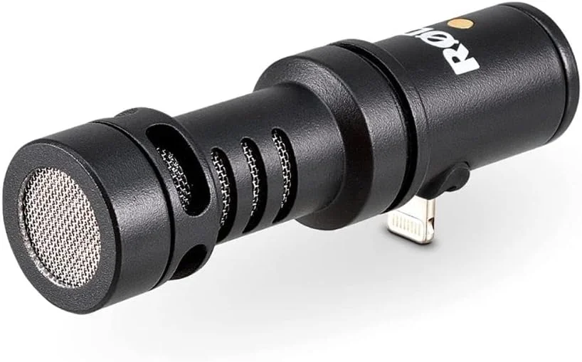 میکروفون موبایلی خازنی RØDE VideoMic Me-L با اتصال لایتنینگ مناسب آیفون و آیپد برای فیلم‌سازی موبایل و تولید محتوا
