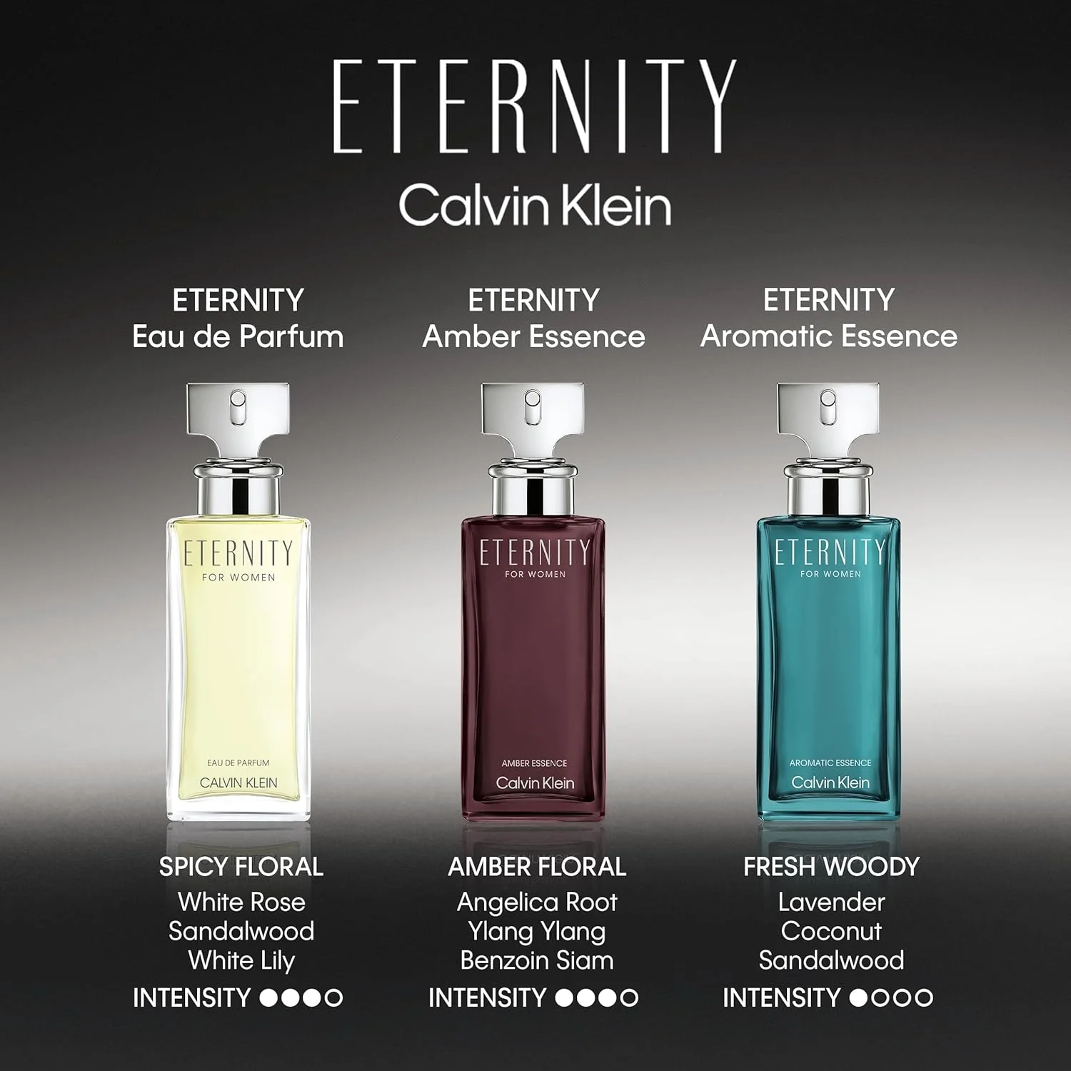 عطر زنانه کالوین کلاین Eternity Aromatic Essence حجم 100 میلی لیتر عطر زنانه کالوین کلاین Eternity Aromatic Essence حجم 100 میلی لیتر