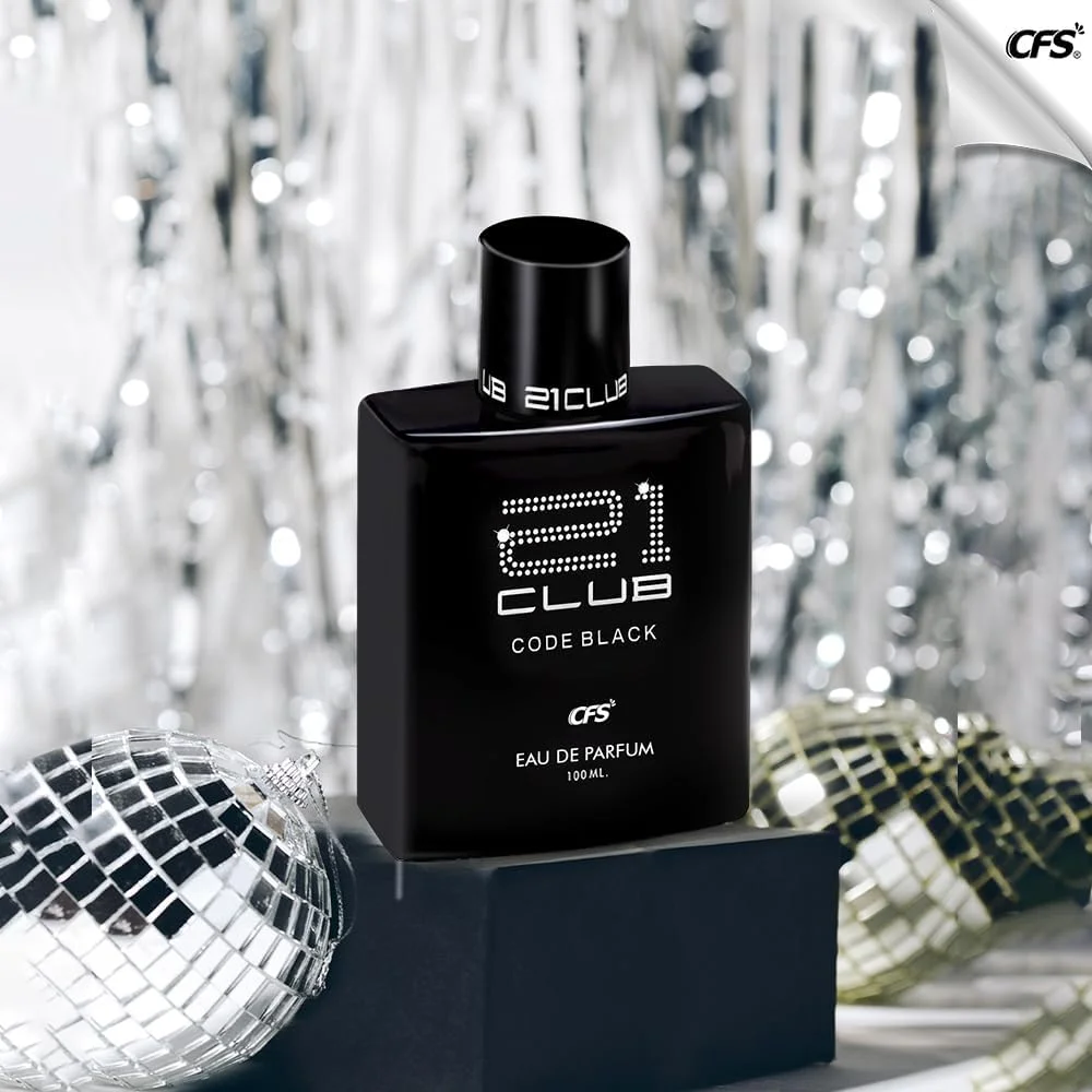 پک دو عددی عطر ماندگار CFS 21 Club Code Black، 100 میلی لیتر ادو پرفیوم (EDP) برای آقایان و بانوان پک دو عددی عطر ماندگار CFS 21 Club Code Black، 100 میلی لیتر ادو پرفیوم (EDP) برای آقایان و بانوان