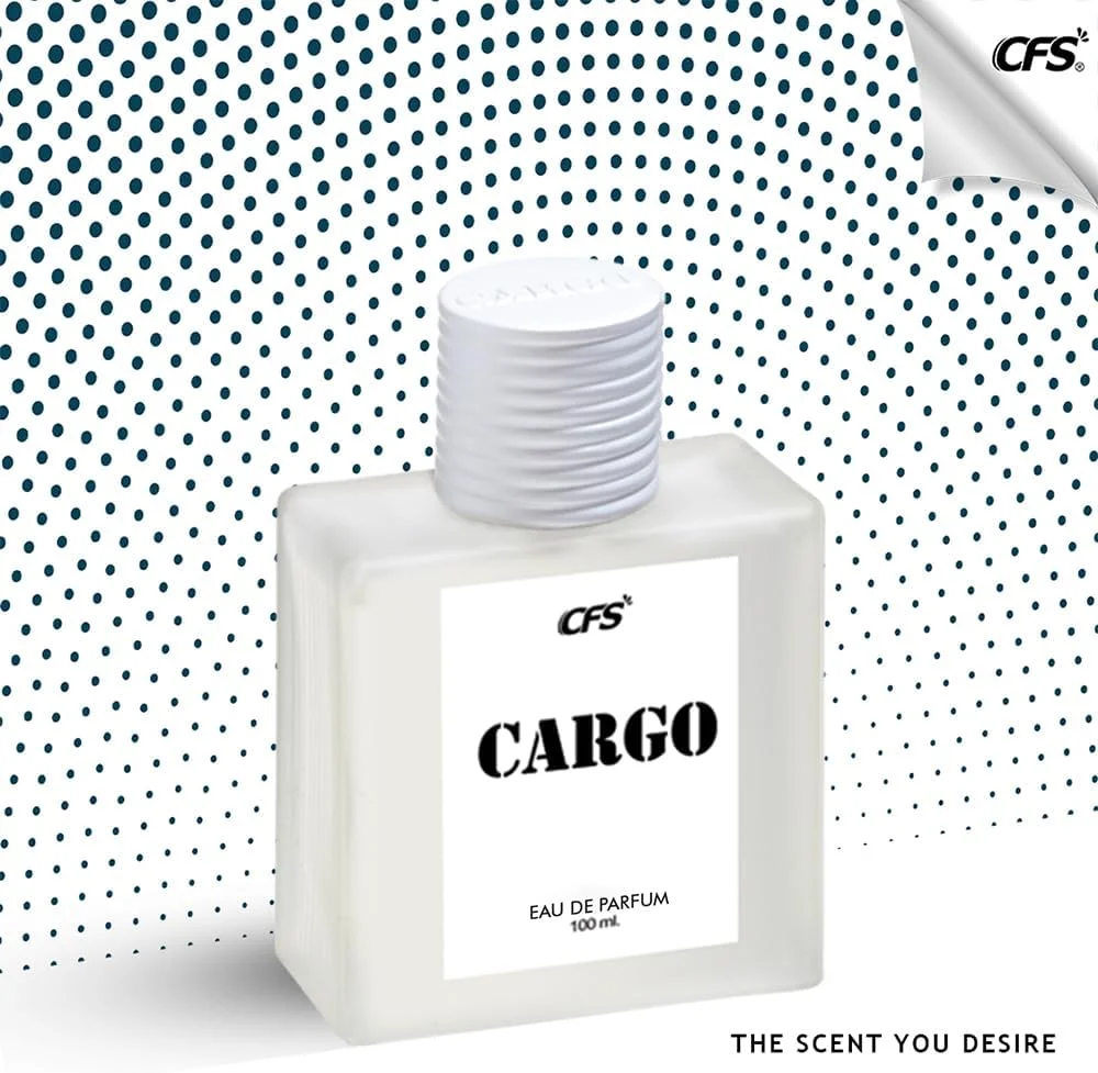 ادو پرفیوم مردانه و زنانه CFS Cargo White با ماندگاری طولانی 100 میلی لیتر
