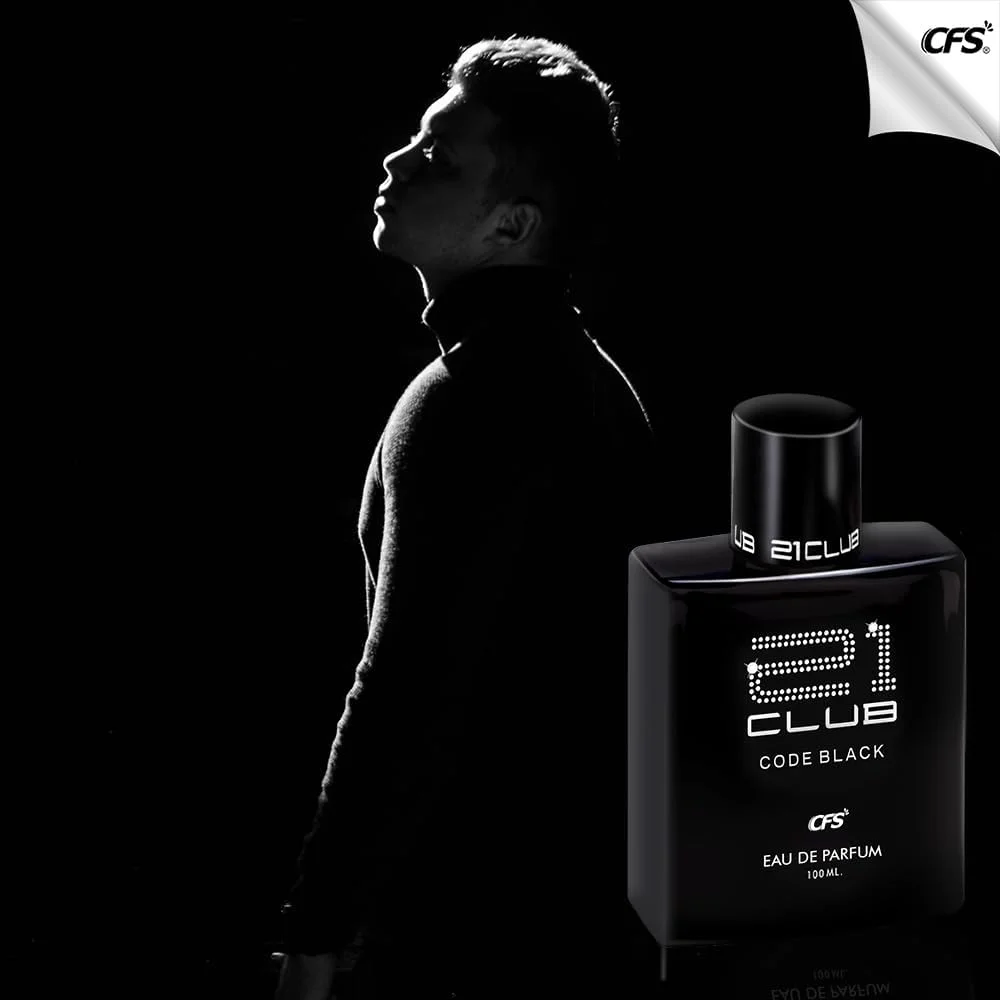 پک دو عددی عطر ماندگار CFS 21 Club Code Black، 100 میلی لیتر ادو پرفیوم (EDP) برای آقایان و بانوان پک دو عددی عطر ماندگار CFS 21 Club Code Black، 100 میلی لیتر ادو پرفیوم (EDP) برای آقایان و بانوان