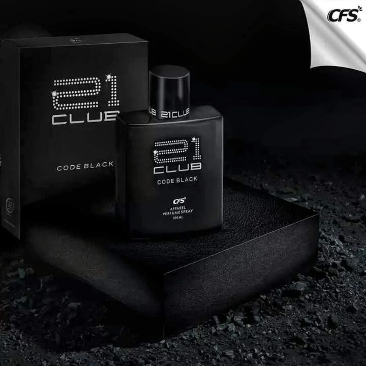 ادکلن مردانه ماندگار سی اف اس سری CREATIVE FRAGRANCE مدل 21 Club Code Black حجم 100 میلی لیتر ادکلن مردانه ماندگار سی اف اس سری CREATIVE FRAGRANCE مدل 21 Club Code Black حجم 100 میلی لیتر