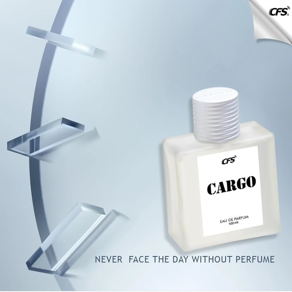 ادو پرفیوم مردانه و زنانه CFS Cargo White با ماندگاری طولانی 100 میلی لیتر