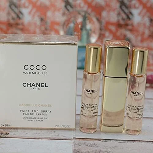 عطر زنانه شنل کوکو مادمازل توئیست اند اسپری ادو پرفیوم، 3 عدد 20 میلی لیتر