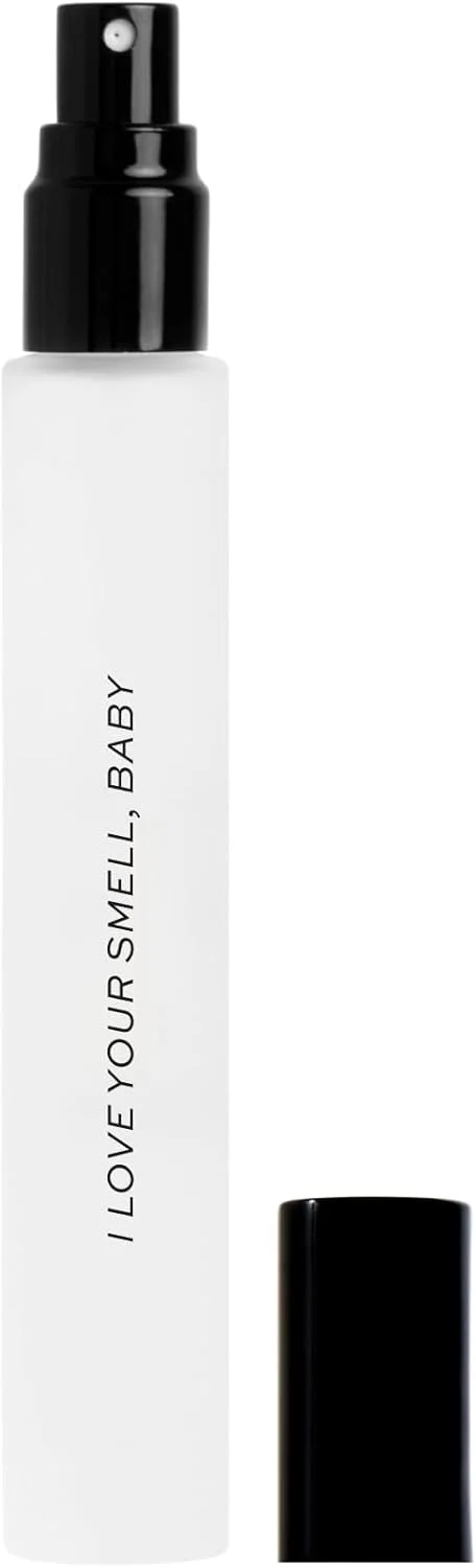 عطر زنانه دایم بیوتی مدل I Love Your Smell, Baby حجم 10 میلی لیتر - رایحه گلی شیرین، ضد حساسیت، عطر پاک، ادو تویلت