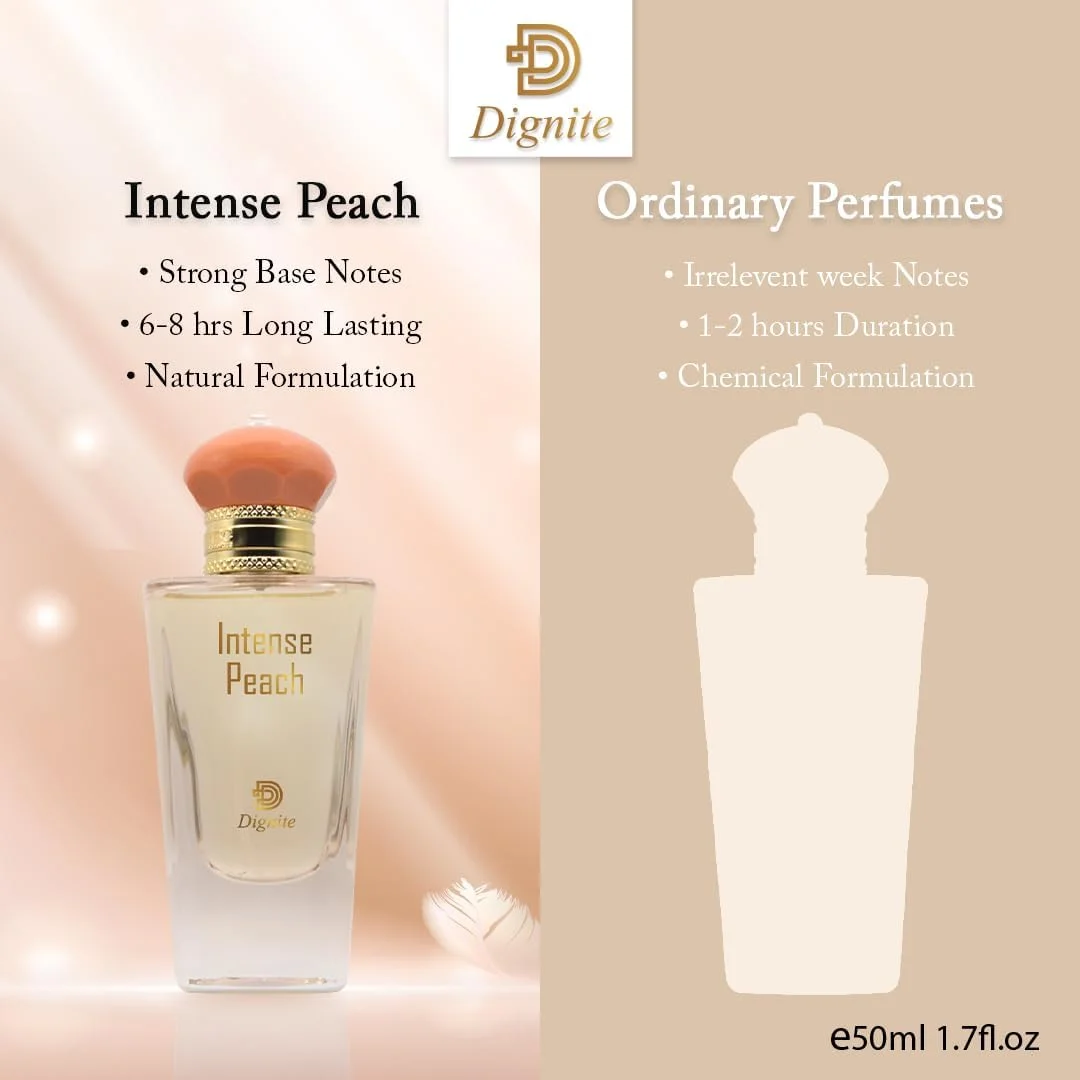 عطر دیگنیت اینتنس هلو 50 میلی لیتر - ادو پرفیوم - ترکیبی از مرکبات تازه با گریپ فروت، نعناع و چوب سدر - رایحه ای پویا برای مردان عطر دیگنیت اینتنس هلو 50 میلی لیتر - ادو پرفیوم - ترکیبی از مرکبات تازه با گریپ فروت، نعناع و چوب سدر - رایحه ای پویا برای مردان