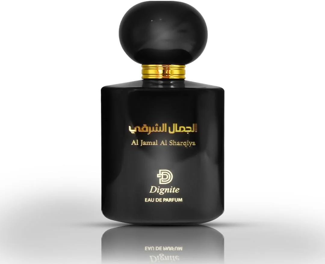 عطر زنانه دیگنیت آل جمال الشرقیه 100 میلی لیتر - ادو پرفیوم - ترکیبی شیرین و گلی از توت فرنگی، رز و کارامل - رایحه ماندگار برای زنان