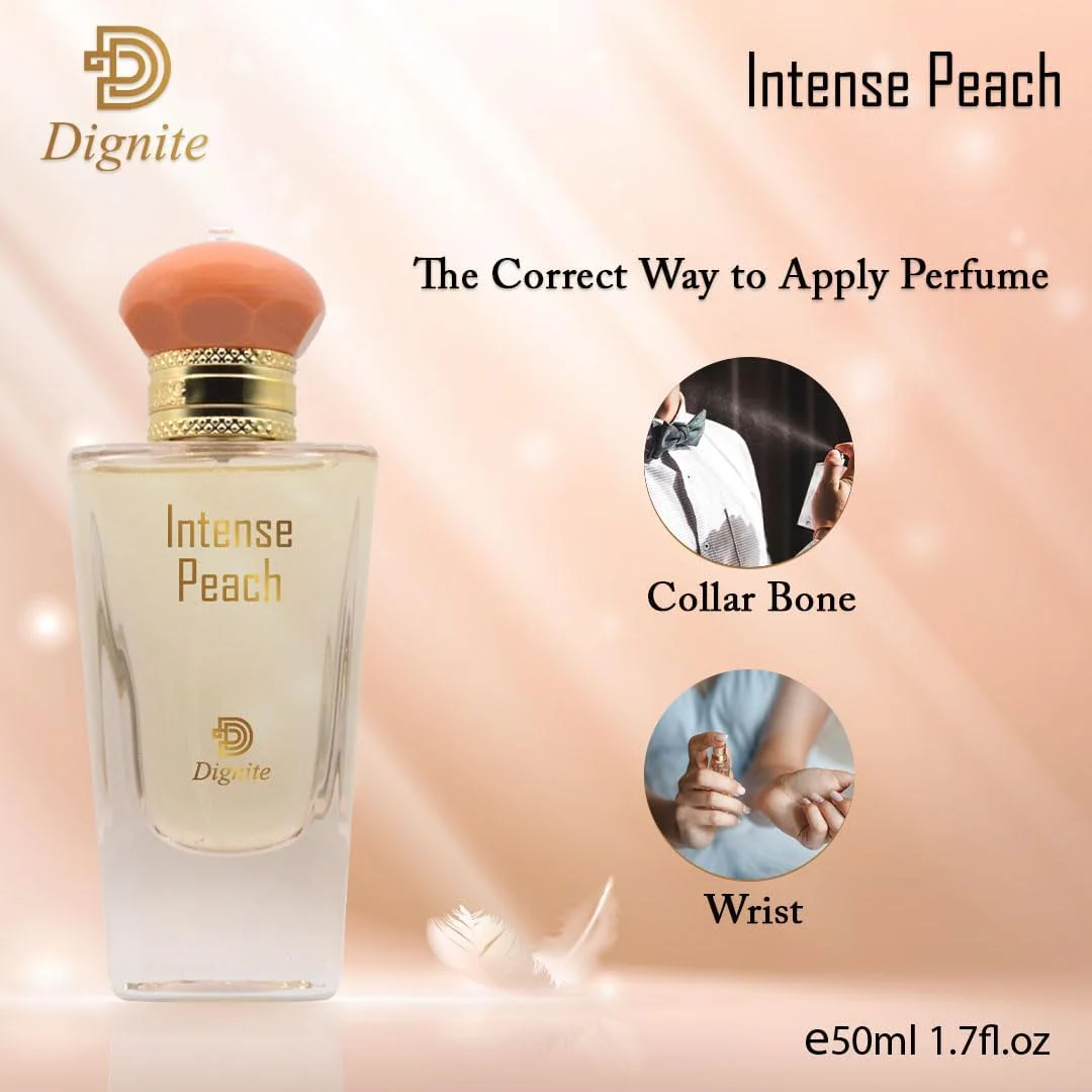 عطر دیگنیت اینتنس هلو 50 میلی لیتر - ادو پرفیوم - ترکیبی از مرکبات تازه با گریپ فروت، نعناع و چوب سدر - رایحه ای پویا برای مردان عطر دیگنیت اینتنس هلو 50 میلی لیتر - ادو پرفیوم - ترکیبی از مرکبات تازه با گریپ فروت، نعناع و چوب سدر - رایحه ای پویا برای مردان