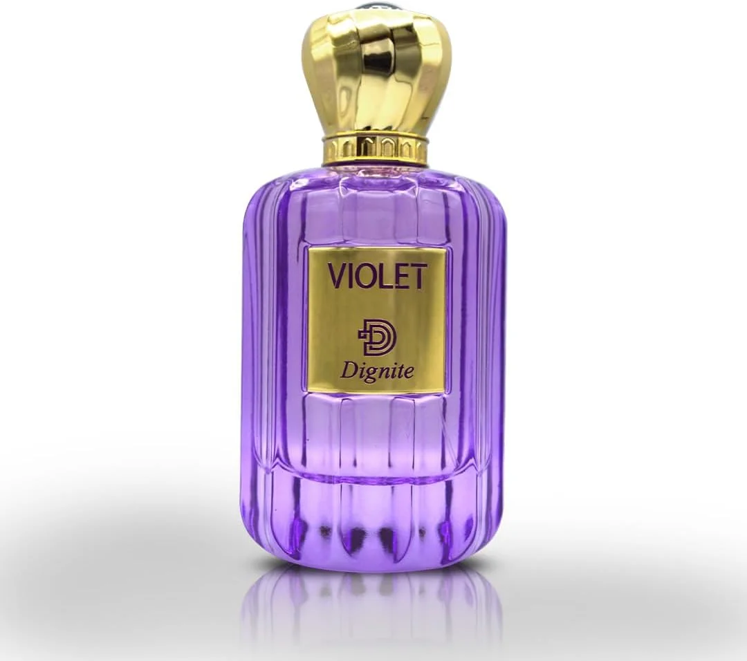 عطر زنانه دیگنیت ویولت 100 میل – ادو پرفیوم – رایحه میوه ای آلدئیدی یاس – ماندگاری طولانی عطر زنانه دیگنیت ویولت 100 میل – ادو پرفیوم – رایحه میوه ای آلدئیدی یاس – ماندگاری طولانی