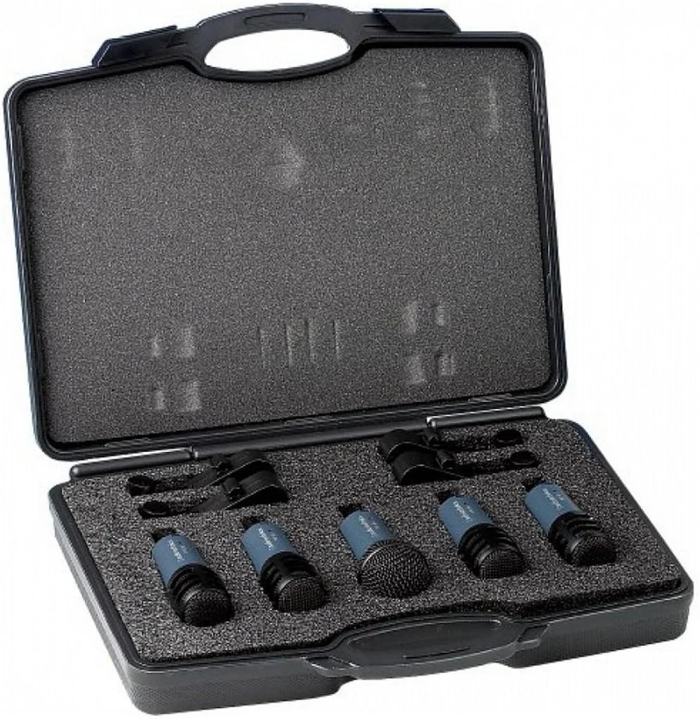 مجموعه 7 عددی میکروفون درام Audio-Technica MB/DK7 سری Midnight Blue مجموعه 7 عددی میکروفون درام Audio-Technica MB/DK7 سری Midnight Blue