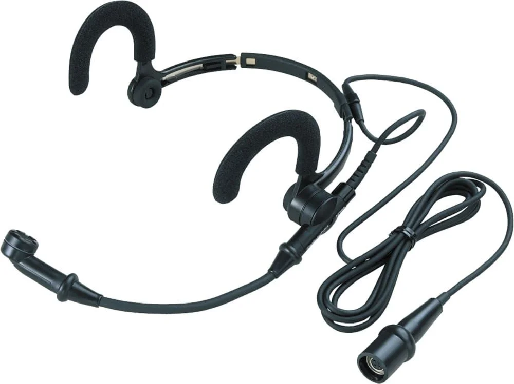 میکروفون هدست کندانسور حذف نویز Audio-Technica AT889CW میکروفون هدست کندانسور حذف نویز Audio-Technica AT889CW