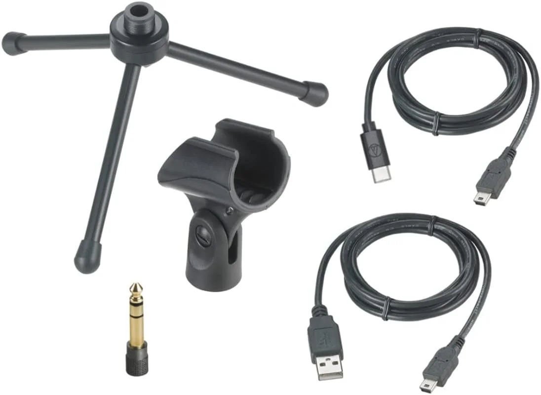 بسته کار و آموزش از خانه Audio-Technica AT-EDU25 شامل میکروفون AT2005USB و هدفون ATH-M20x بسته کار و آموزش از خانه Audio-Technica AT-EDU25 شامل میکروفون AT2005USB و هدفون ATH-M20x