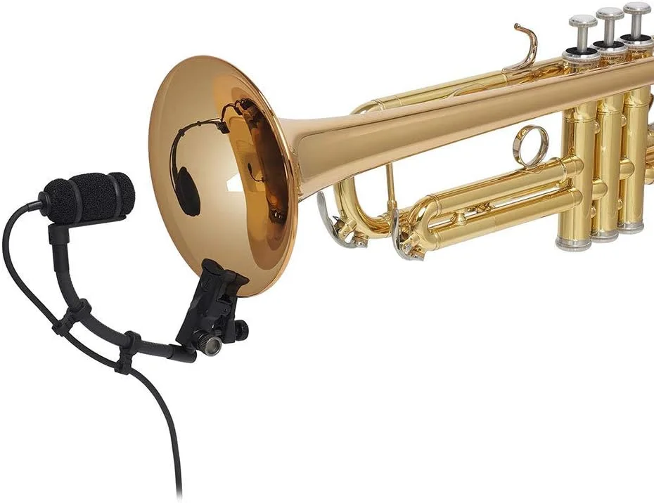 میکروفون ساز کندانسور کاردیود بی سیم Audio-Technica ATM350UcW با سیستم نصب گیره ای جهانی میکروفون ساز کندانسور کاردیود بی سیم Audio-Technica ATM350UcW با سیستم نصب گیره ای جهانی