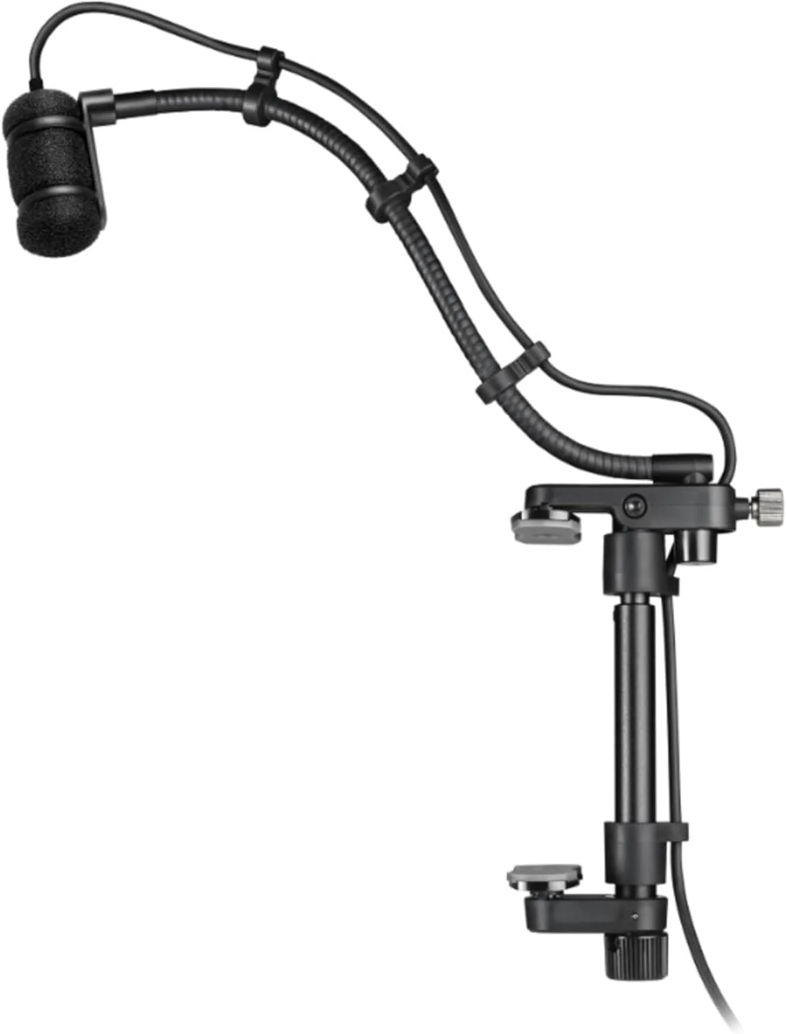 میکروفون ساز کندانسور کاردیوئید Audio-Technica ATM350GL با سیستم نصب گیتار