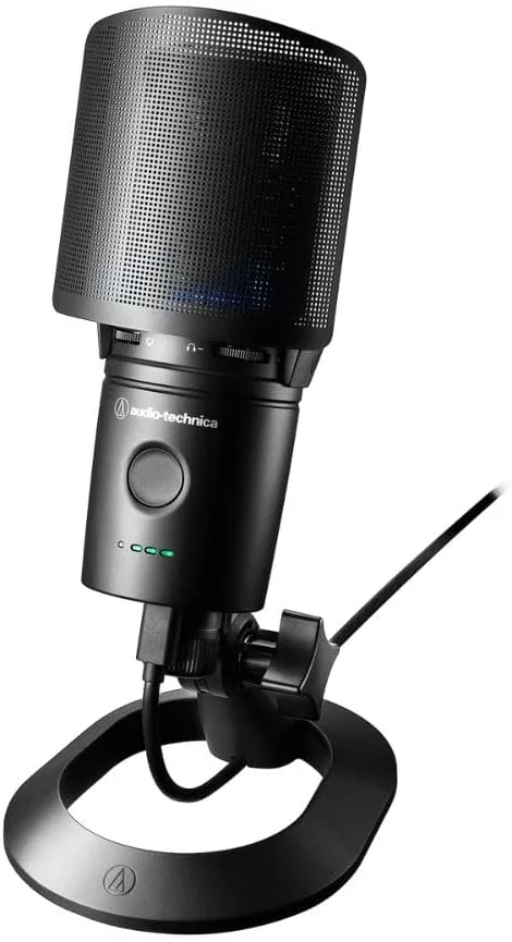 میکروفون USB کاندنسر کاردیوئید Audio-Technica (AT2020USXP) به همراه هدفون مانیتور Polsen HPC-A30-MK2 و پاپ فیلتر میکروفون USB کاندنسر کاردیوئید Audio-Technica (AT2020USXP) به همراه هدفون مانیتور Polsen HPC-A30-MK2 و پاپ فیلتر