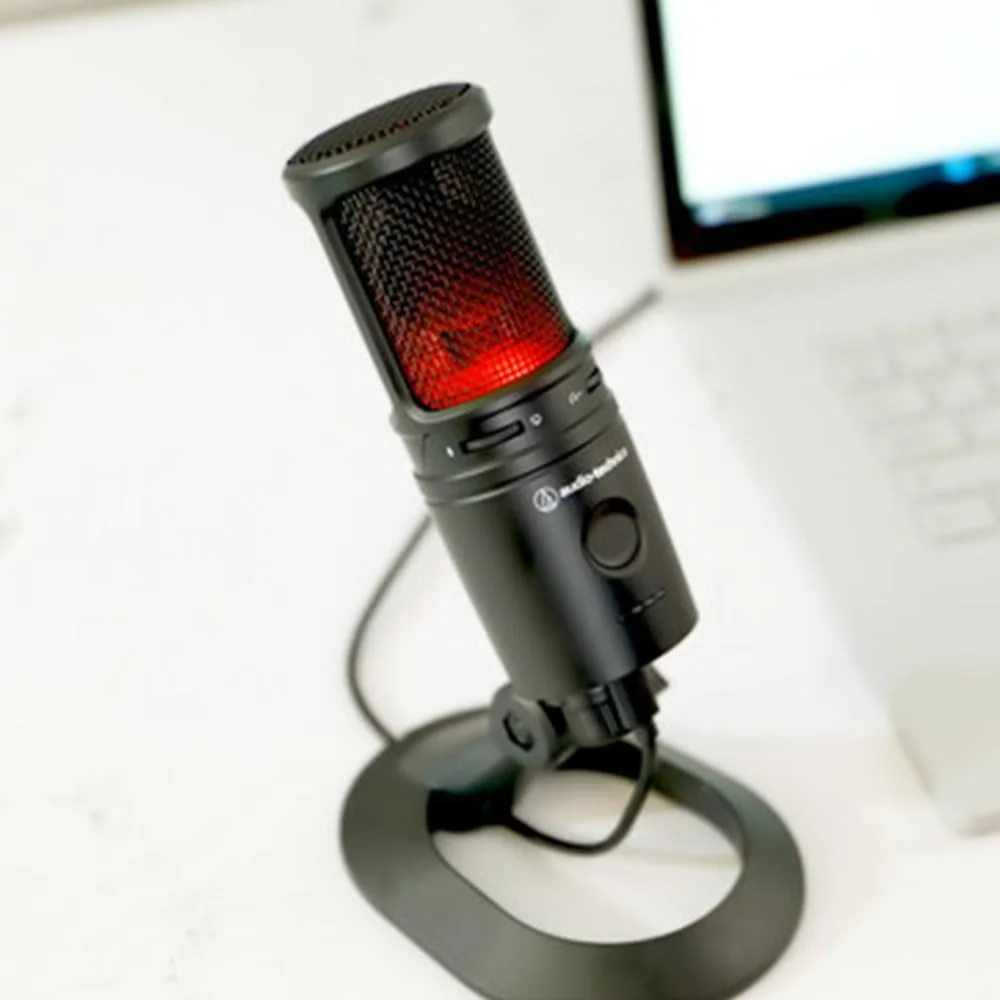 میکروفون USB کاندنسر کاردیوئید Audio-Technica (AT2020USXP) به همراه هدفون مانیتور Polsen HPC-A30-MK2 و پاپ فیلتر میکروفون USB کاندنسر کاردیوئید Audio-Technica (AT2020USXP) به همراه هدفون مانیتور Polsen HPC-A30-MK2 و پاپ فیلتر