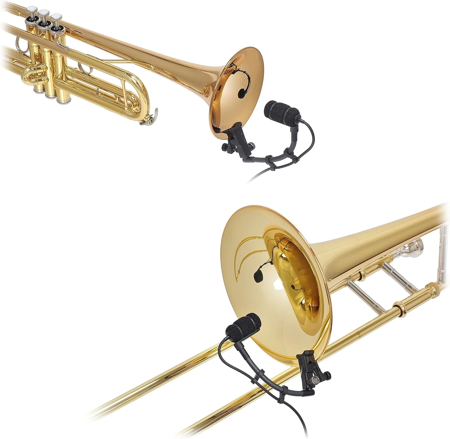 میکروفون ساز کاندنسر کاردیوید Audio-Technica ATM350U با سیستم نصب گیره ای جهانی و گردن غازی 5 اینچی میکروفون ساز کاندنسر کاردیوید Audio-Technica ATM350U با سیستم نصب گیره ای جهانی و گردن غازی 5 اینچی