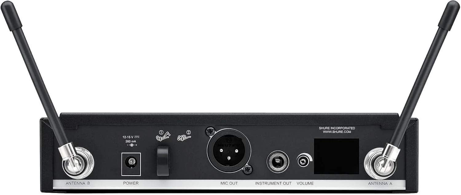 سیستم میکروفون بی سیم Shure BLX14R/SM35 با گیرنده نصب رک BLX4R، فرستنده بدنه BLX1 و میکروفون کاندنسر هدست SM35 برای صدای هندزفری، ایده آل برای اجراکنندگان فعال - باند H11 سیستم میکروفون بی سیم Shure BLX14R/SM35 با گیرنده نصب رک BLX4R، فرستنده بدنه BLX1 و میکروفون کاندنسر هدست SM35 برای صدای هندزفری، ایده آل برای اجراکنندگان فعال - باند H11