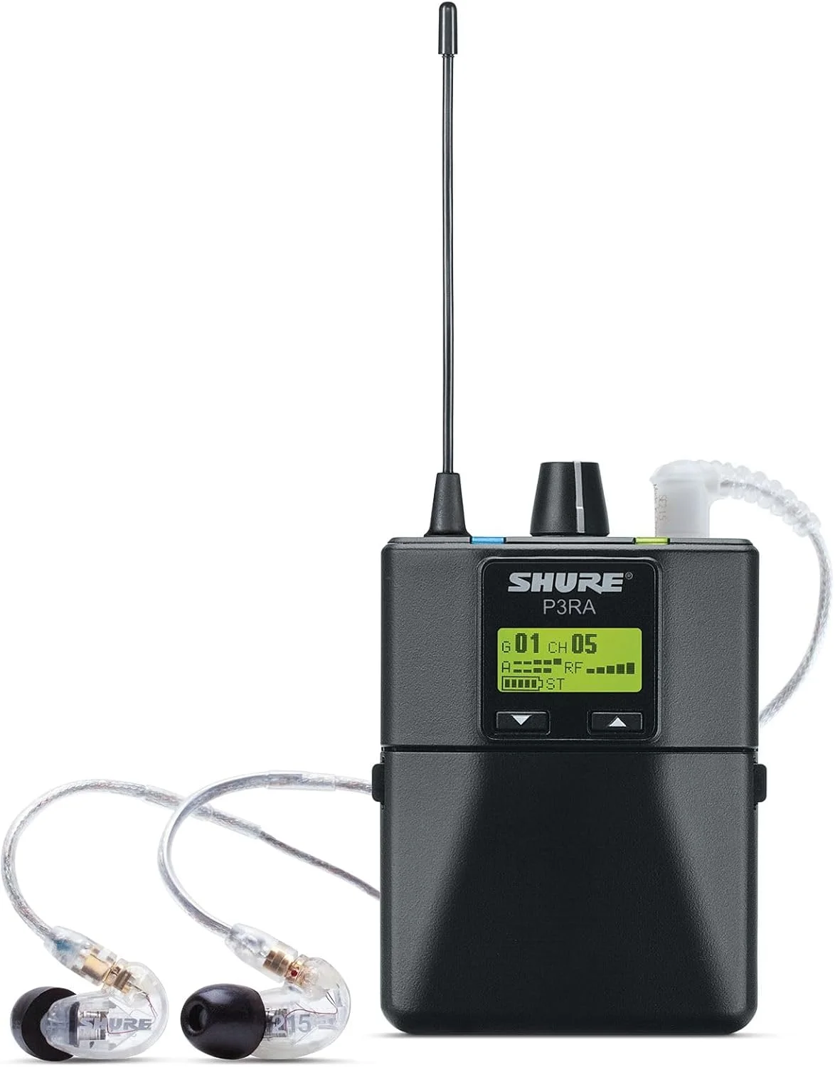 میکروفون کندانسور ساز Shure، مشکی، 488-512 مگاهرتز (P3RA=-G20) میکروفون کندانسور ساز Shure، مشکی، 488-512 مگاهرتز (P3RA=-G20)