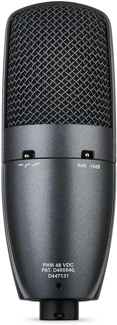 میکروفون خازنی سوپرکاردیوئید Shure BETA 27 با آدرس جانبی - ایده آل برای کاربردهای ساز و آواز، دارای فیلتر فرکانس پایین قابل تعویض و فیلتر پاپ داخلی 3 لایه میکروفون خازنی سوپرکاردیوئید Shure BETA 27 با آدرس جانبی - ایده آل برای کاربردهای ساز و آواز، دارای فیلتر فرکانس پایین قابل تعویض و فیلتر پاپ داخلی 3 لایه