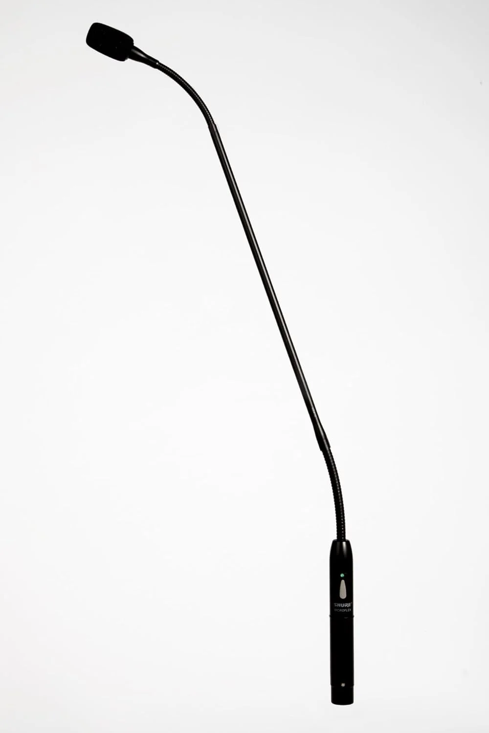 میکروفون کندانسور کاردیوئید Shure MX418/C، گردن غازی 18 اینچی با پری امپ XLR متصل، لرزه گیر و فلنج، بادگیر فوم Snap-Fit