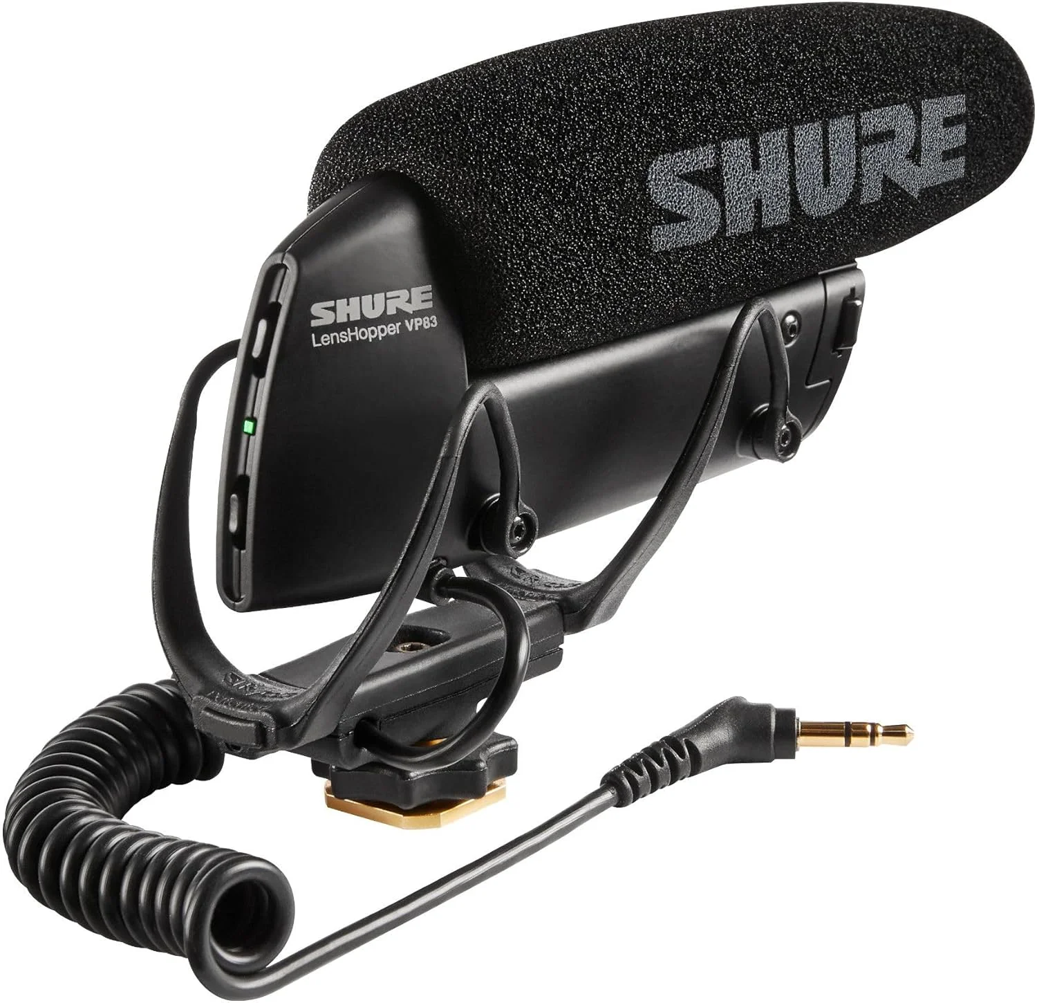 میکروفون کندانسور دوربین Shure VP83، میکروفون حرفه ای نصب شده روی دوربین برای DSLR و HD Camcorder، ضبط صدا برای Vlogging، مشکی